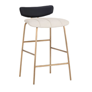   Leather Inspired Counter Stool | Oroa.com