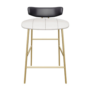   Leather Inspired Counter Stool | Oroa.com