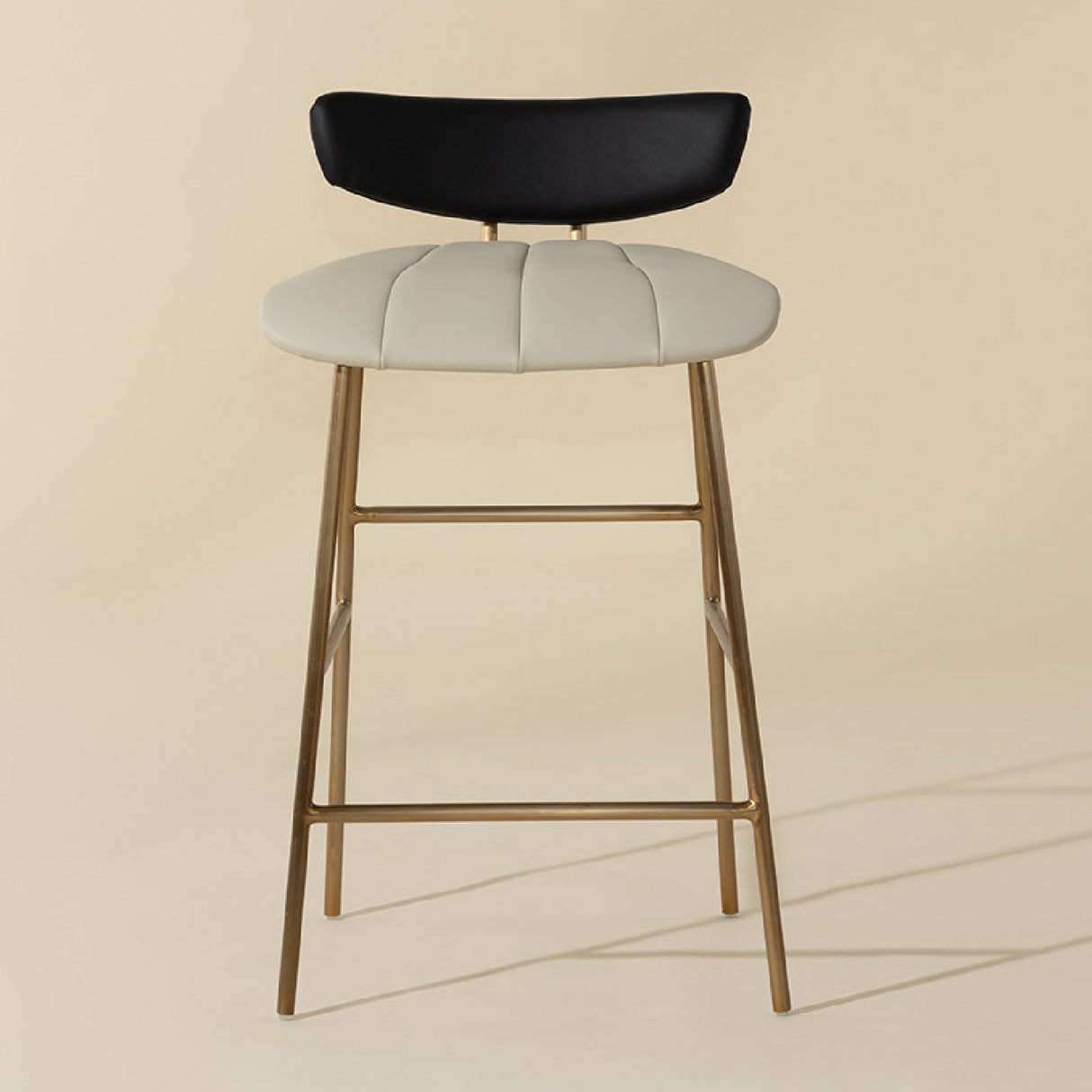   Leather Inspired Counter Stool | Oroa.com