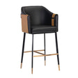 Two-Toned Leather Bar Stool by Splendido Carter Barstool, alternate view 9