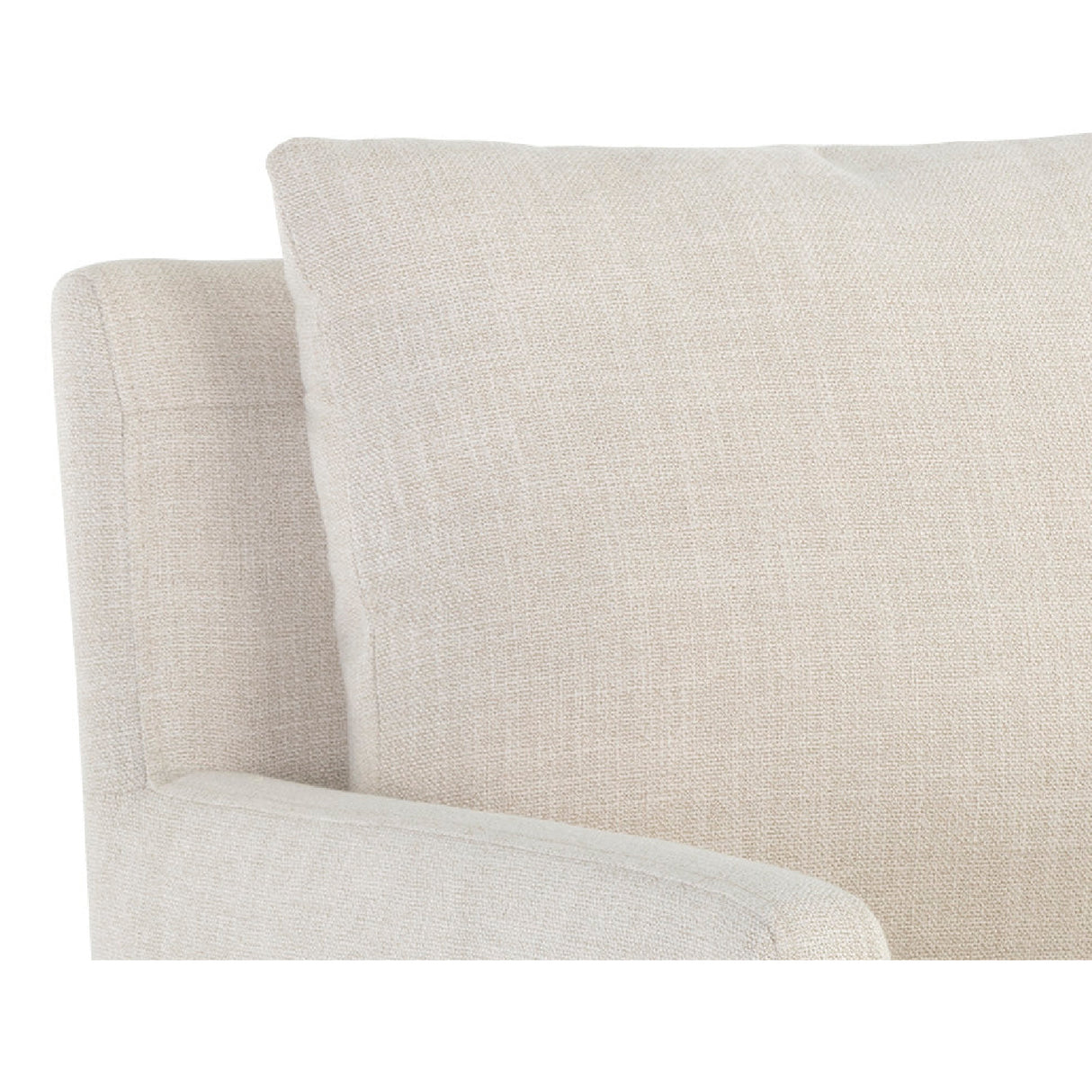   Linen Wheeled Dining Chair | Oroa.com