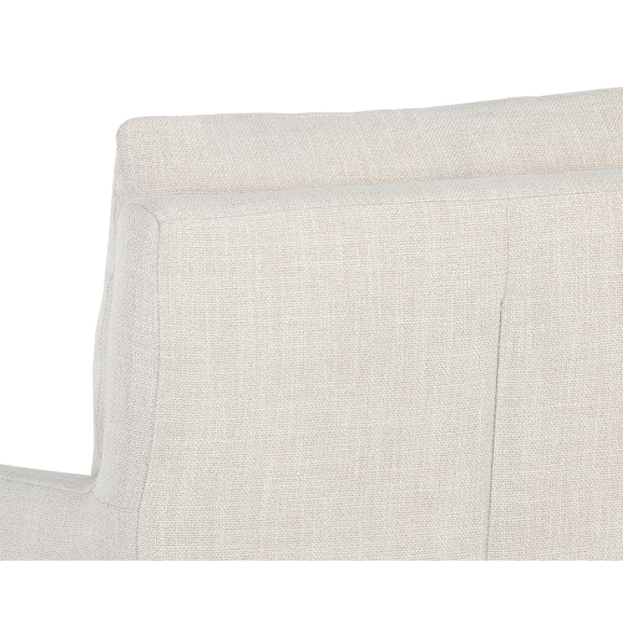   Linen Wheeled Dining Chair | Oroa.com