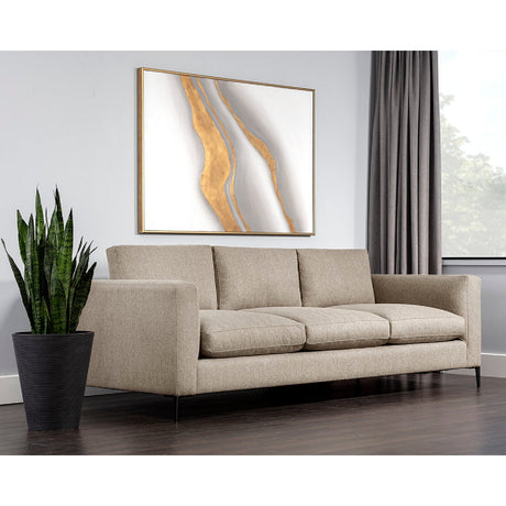 Modern European furniture - Minimalist Fabric Sofa - www.oroa.com