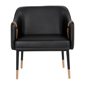   Two-Toned Leather Lounge Chair | Oroa.com