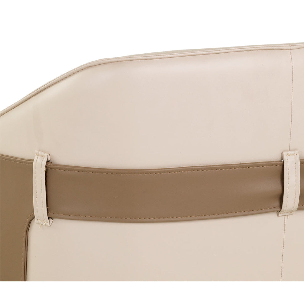   Two-Toned Leather Lounge Chair | Oroa.com