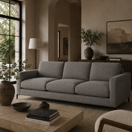 Modern European furniture - Minimalist Fabric Sofa - www.oroa.com