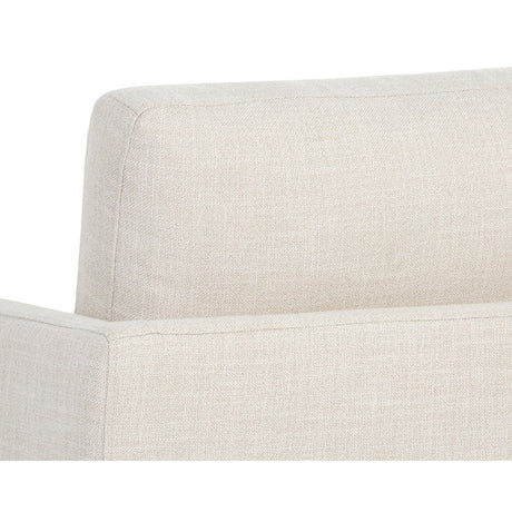 Modern European furniture - Track-Armed Swivel Lounge Chair - www.oroa.com