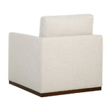 Modern European furniture - Track-Armed Swivel Lounge Chair - www.oroa.com