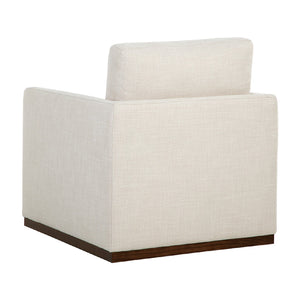   Modern European furniture - Track-Armed Swivel Lounge Chair - www.oroa.com | Oroa.com
