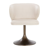 Modern European furniture - Pedestal Swivel Dining Chair - www.oroa.com