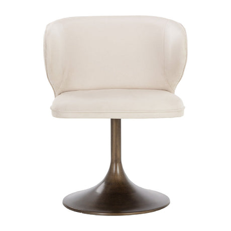 Modern European furniture - Pedestal Swivel Dining Chair - www.oroa.com