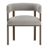 Modern European furniture - Curved Wood Frame Dining Armchair - www.oroa.com