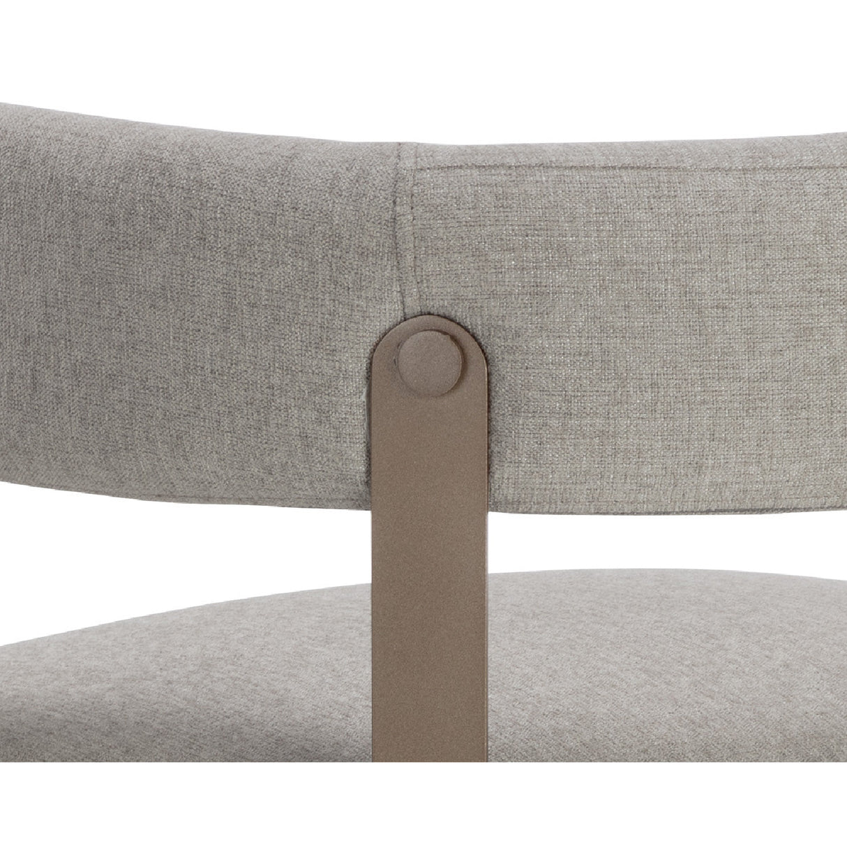   Curved Wood Frame Dining Armchair | Oroa.com