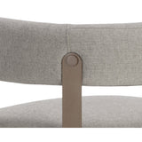Modern European furniture - Curved Wood Frame Dining Armchair - www.oroa.com