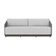 Modern European furniture - Gray Rope Outdoor Sofa - www.oroa.com