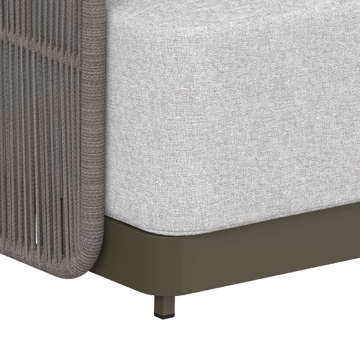   Gray Rope Outdoor Sofa | Oroa.com