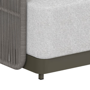   Gray Rope Outdoor Sofa | Oroa.com