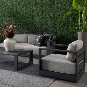   Aluminum Framed Outdoor Lounge Armchair | Oroa.com