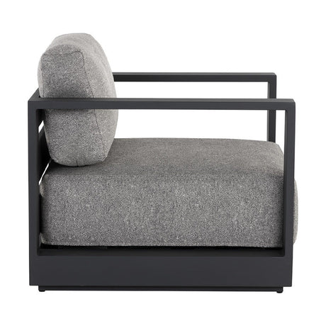 Modern European furniture - Aluminum Framed Outdoor Lounge Armchair - www.oroa.com