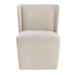   Upholstered Wheel Dining Chair | Oroa.com