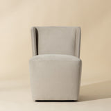 Modern European furniture - Upholstered Wheel Dining Chair - www.oroa.com