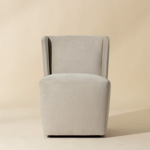   Upholstered Wheel Dining Chair | Oroa.com