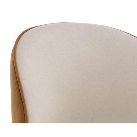Modern European furniture - Fabric Swivel Dining Chair - www.oroa.com