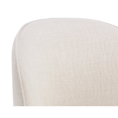 Modern European furniture - Fabric Swivel Dining Chair - www.oroa.com