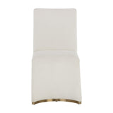 Fabric Upholstered Modern Dining Chairs (2) | Splendido Iluka