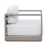 Modern European furniture - Aluminum Framed Outdoor Lounge Armchair - www.oroa.com