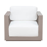 Modern European furniture - Aluminum Framed Outdoor Lounge Armchair - www.oroa.com