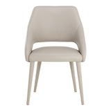 Monochromatic Leather Dining Chair | Splendido Galen