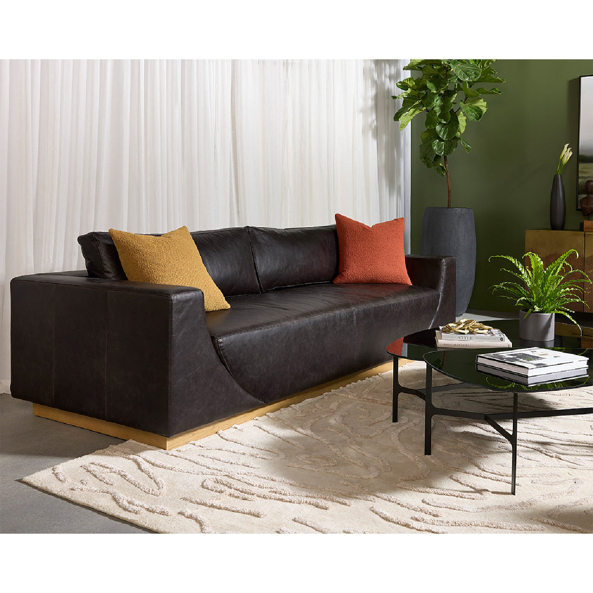   Italian Leather Sofa | Oroa.com