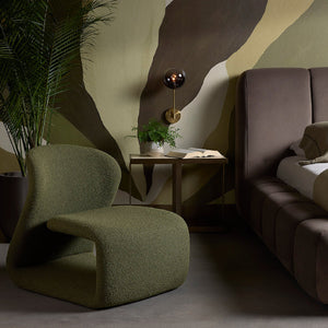   Contemporary Fabric Lounge Chair | Oroa.com