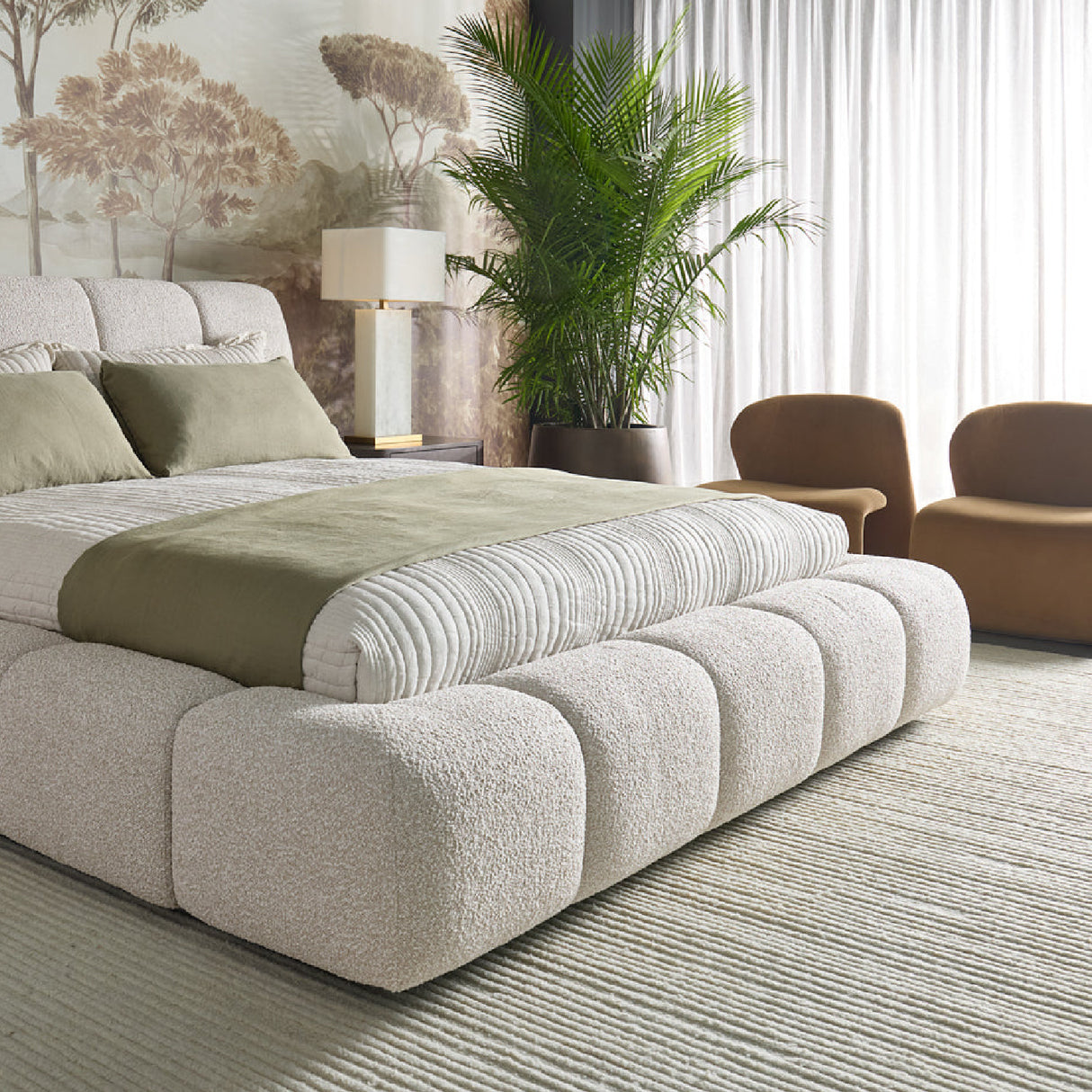   Contemporary Fabric Lounge Chair | Oroa.com