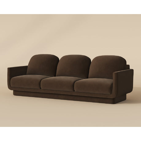 Modern European furniture - Retro Style Fabric Sofa - www.oroa.com