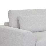 Modern European furniture - White Left Sofa Chaise - www.oroa.com