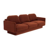 Modern European furniture - Retro Style Fabric Sofa - www.oroa.com