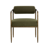 Iron Framed Green Dining Chair | Splendido Ajani