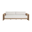 Modern European furniture - Twisted Wicker Outdoor Sofa - www.oroa.com