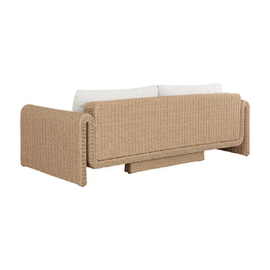   Twisted Wicker Outdoor Sofa | Oroa.com
