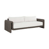 Modern European furniture - Twisted Wicker Outdoor Sofa - www.oroa.com
