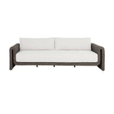 Modern European furniture - Twisted Wicker Outdoor Sofa - www.oroa.com
