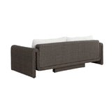 Modern European furniture - Twisted Wicker Outdoor Sofa - www.oroa.com