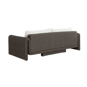   Twisted Wicker Outdoor Sofa | Oroa.com