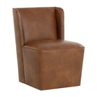 Modern European furniture - Upholstered Wheel Dining Chair - www.oroa.com