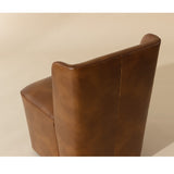 Modern European furniture - Upholstered Wheel Dining Chair - www.oroa.com