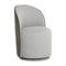 Modern European furniture - Fabric Swivel Dining Chair - www.oroa.com