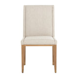 Rustic Oak Base Dining Chairs (2) by Splendido Kalla, alternate view 2