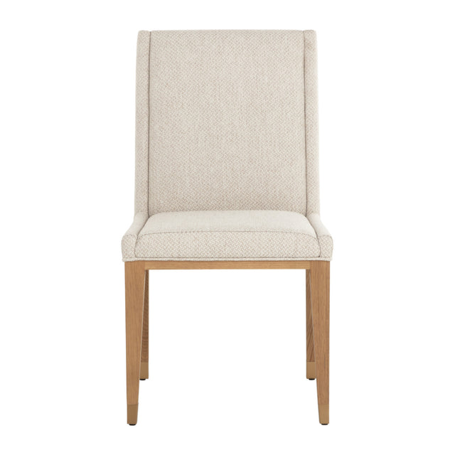 Rustic Oak Base Dining Chairs (2) by Splendido Kalla, alternate view 2